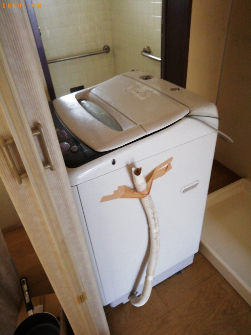 【橿原市大久保町】冷蔵庫、エアコン、洗濯機、木の衝立等の回収